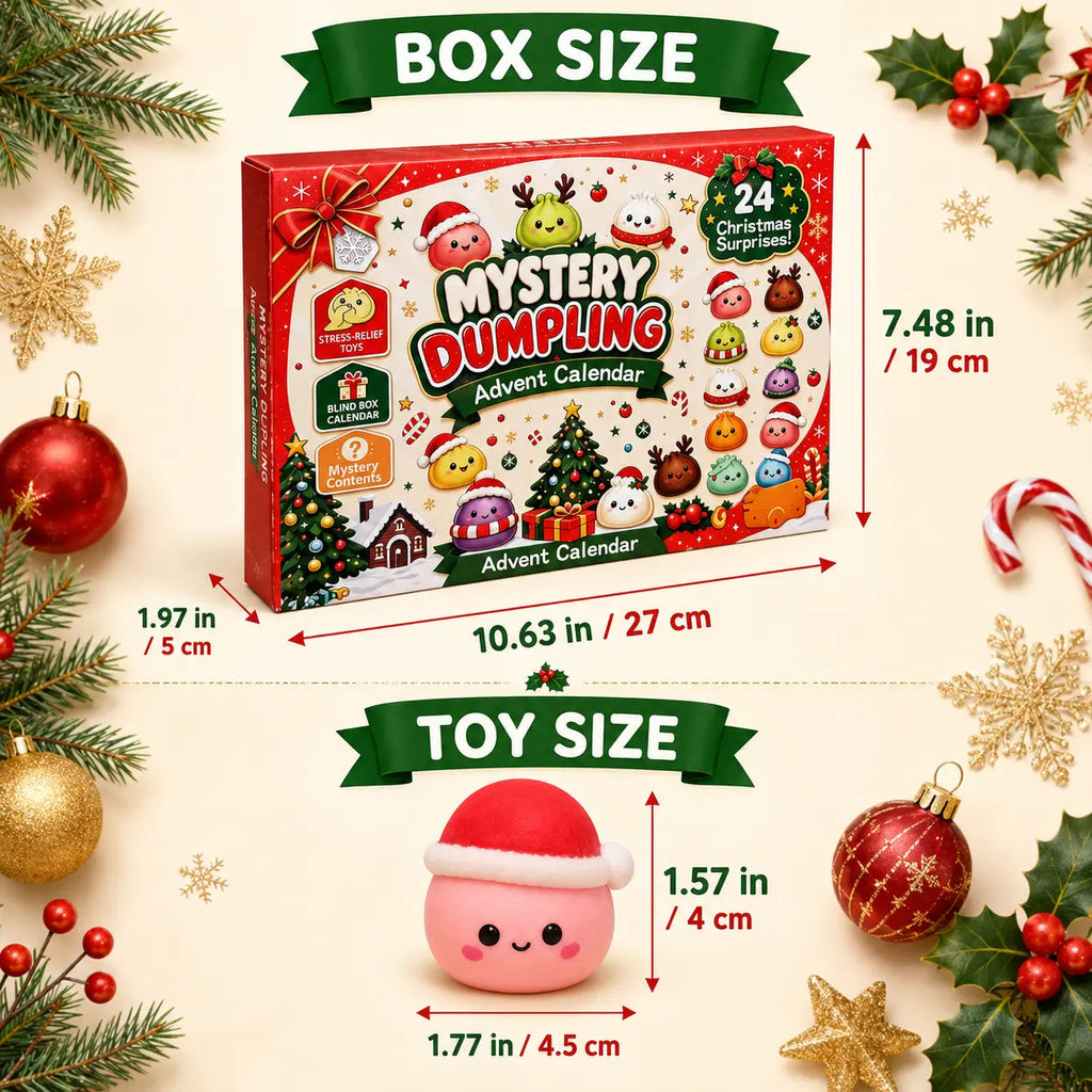 MerryDumpling™ 24-Day Squishy Advent Calendar