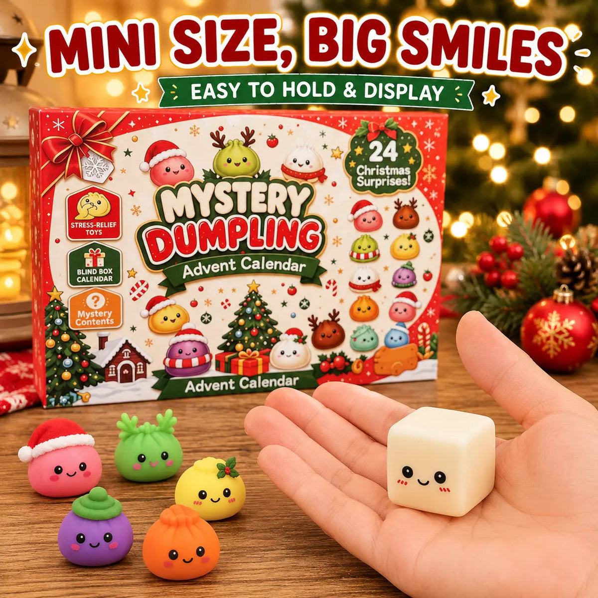 MerryDumpling™ 24-Day Squishy Advent Calendar
