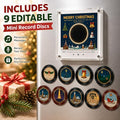 Christmas Vinyl Music Player – Musical Fridge Magnet