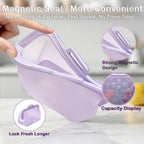 FreshKeep™ Reusable Silicone Food Storage Bags – Smart Storage for Everyday Freshness