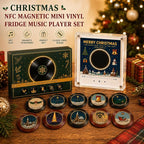 Christmas Vinyl Music Player – Musical Fridge Magnet