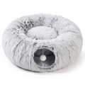 CozyPaws™ Cat Tunnel Bed – A Plush Hideaway for Play & Nap Time