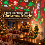 ChristmasGlow™ Tree Projector Light – Turn Any Room Into Christmas Magic