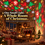 ChristmasGlow™ Tree Projector Light – Turn Any Room Into Christmas Magic