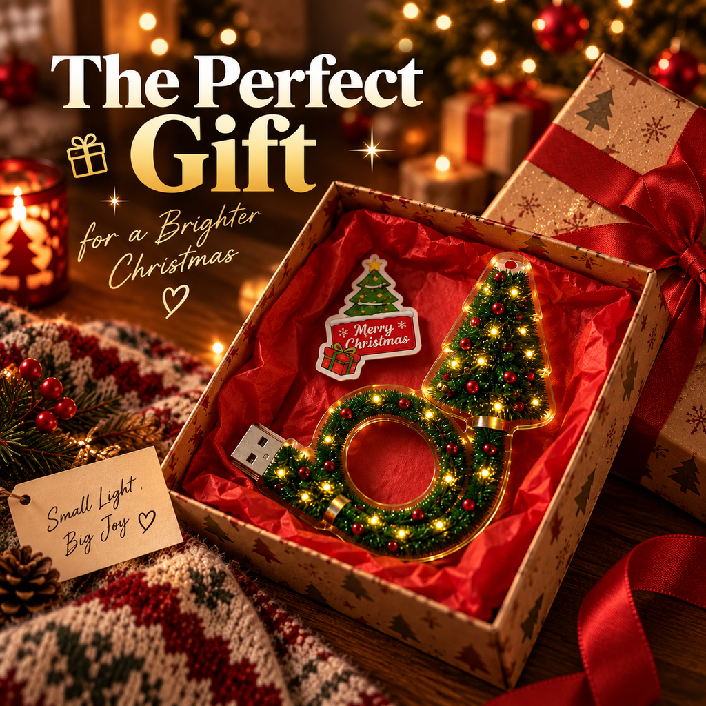 ChristmasGlow™ Tree Projector Light – Turn Any Room Into Christmas Magic