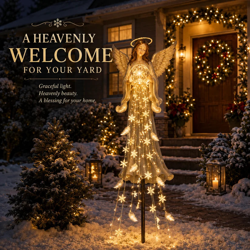 Glowing Christmas Outdoor Decoration – Santa Claus & Snowman