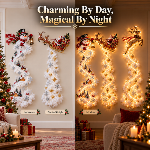 Christmas Magic Trail™ Wall Light – Turn Your Wall Into a Christmas Wonderland