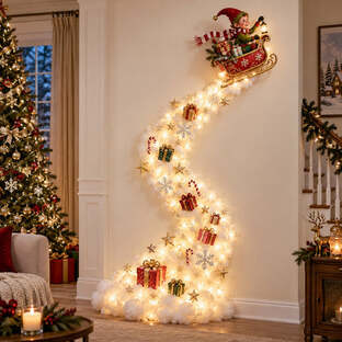 Christmas Magic Trail™ Wall Light – Turn Your Wall Into a Christmas Wonderland