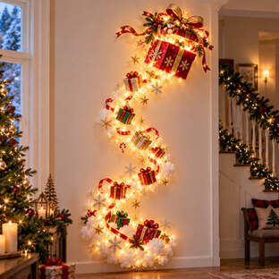 Christmas Magic Trail™ Wall Light – Turn Your Wall Into a Christmas Wonderland