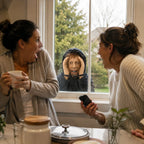 Creepy Window Peeper™ – Realistic Halloween Scare Prop