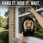 Creepy Window Peeper™ – Realistic Halloween Scare Prop