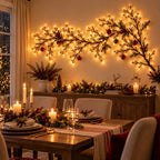 GlowBranch™ Flexible LED Branch Lights – Remote-Controlled Christmas Wall Decor