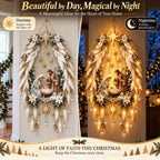 HeavenGlow Nativity™ – Angel Wings Christmas Wall Light
