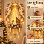 HeavenGlow Nativity™ – Angel Wings Christmas Wall Light