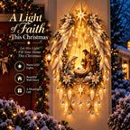 HeavenGlow Nativity™ – Angel Wings Christmas Wall Light
