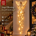 Angel Starfall Blessing™ – Heavenly Christmas Wall Light