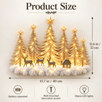 Enchanted Woodland Glow™ – Lighted Christmas Forest Wall Decor