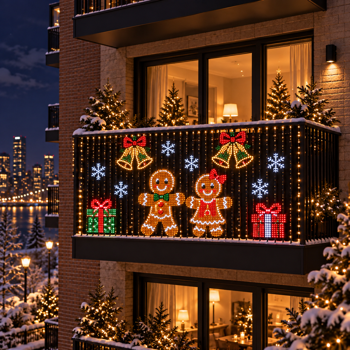 Christmas Magic Curtain™ – Smart Animated LED Curtain Lights