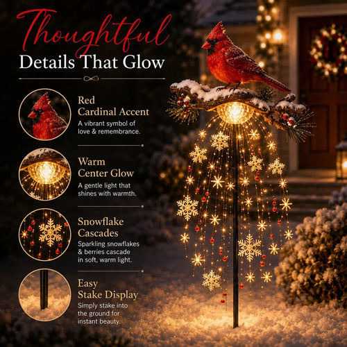 Cardinal Winter Glow™ – Lighted Christmas Garden Decor