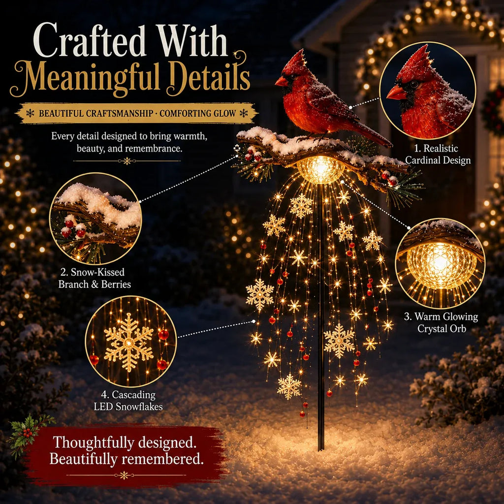 Cardinal Winter Glow™ – Lighted Christmas Garden Decor
