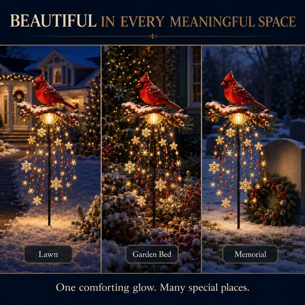 Cardinal Winter Glow™ – Lighted Christmas Garden Decor