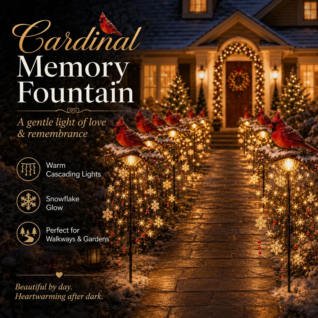Cardinal Winter Glow™ – Lighted Christmas Garden Decor