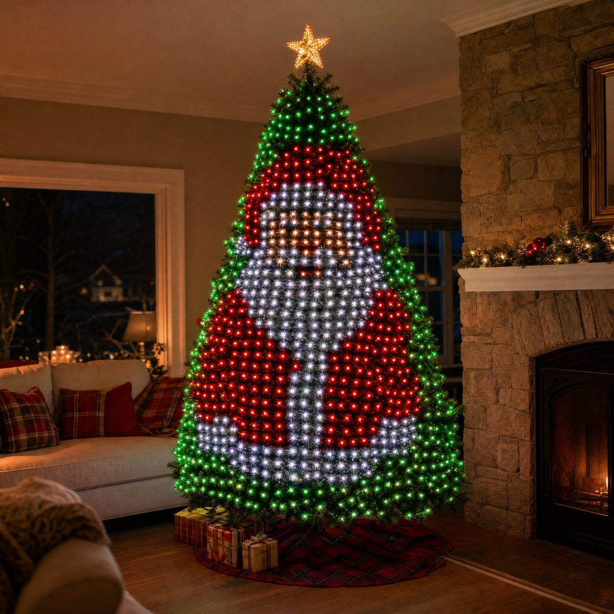 WonderGlow™ Smart Christmas Tree Lights – Turn Your Tree Into a Christmas Light Show