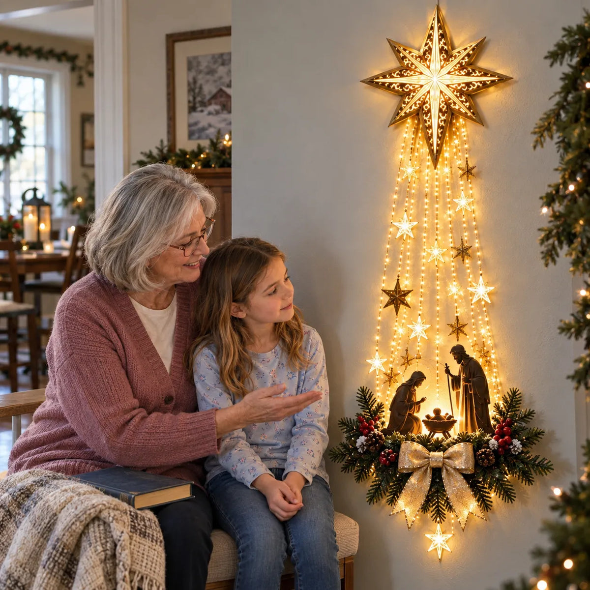 Bethlehem Star Glow™ – A Meaningful Christmas Light for Your Home