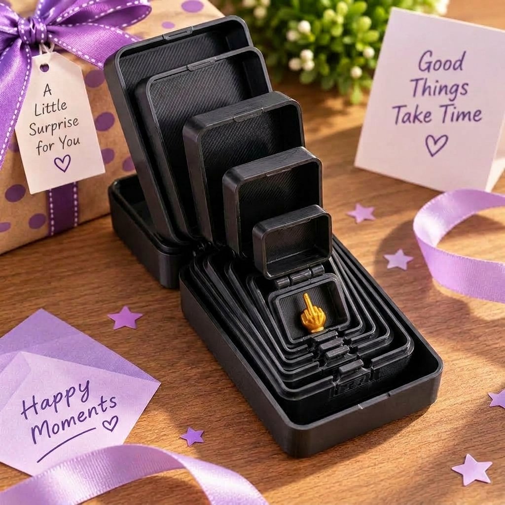 The Ultimate Prank Gift Box™ – 6 Layers of Hilarious Surprises