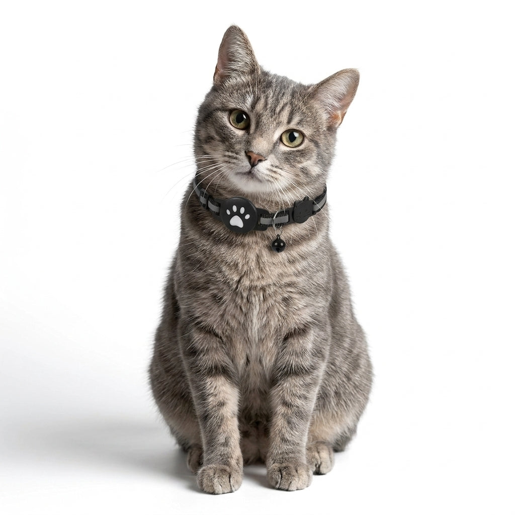 MeoTrack™ Cat Tracker Collar – Smart Tracking for Curious Cats