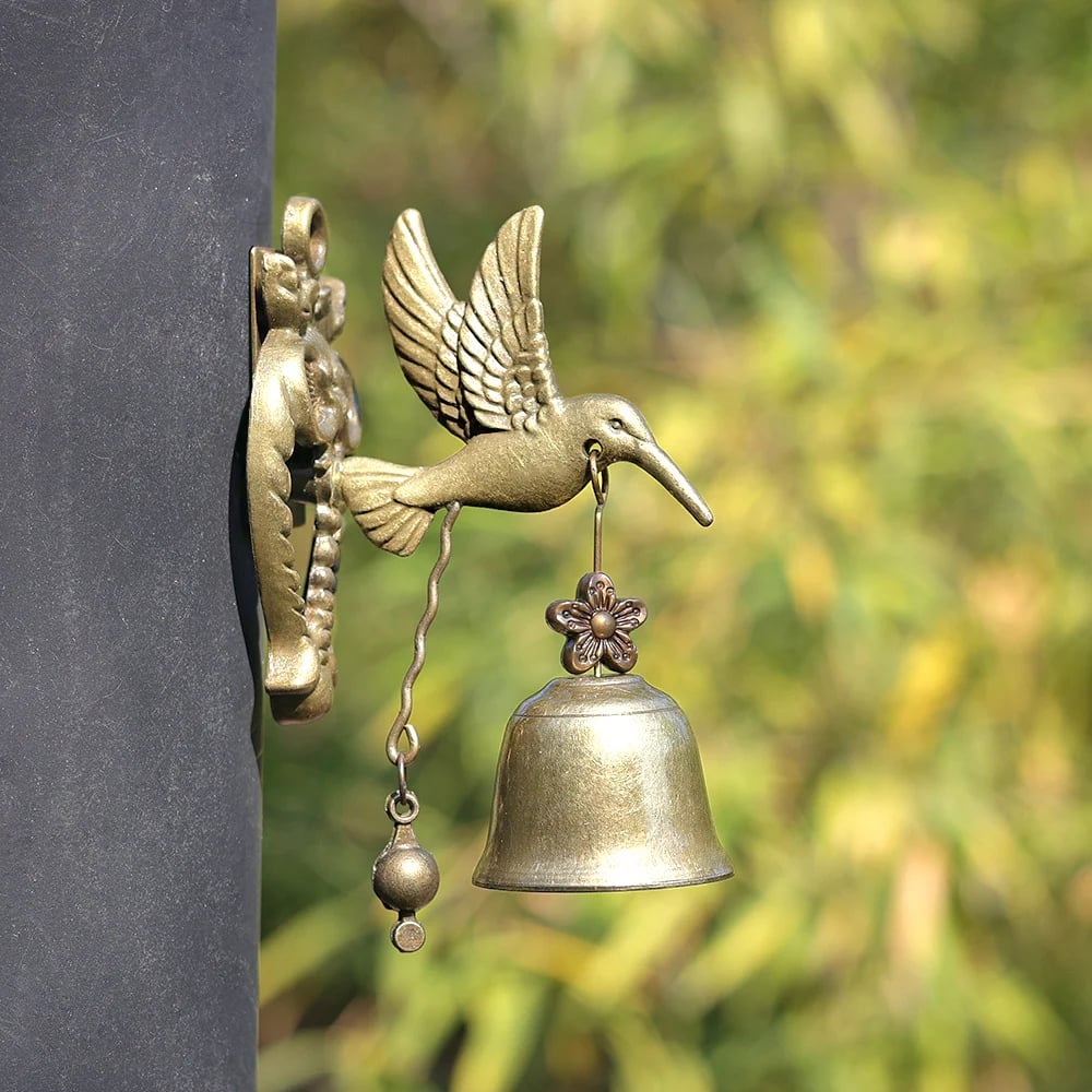 Hummingbird Vintage Door Chime™ – Charming Animal-Shaped Entry Decor