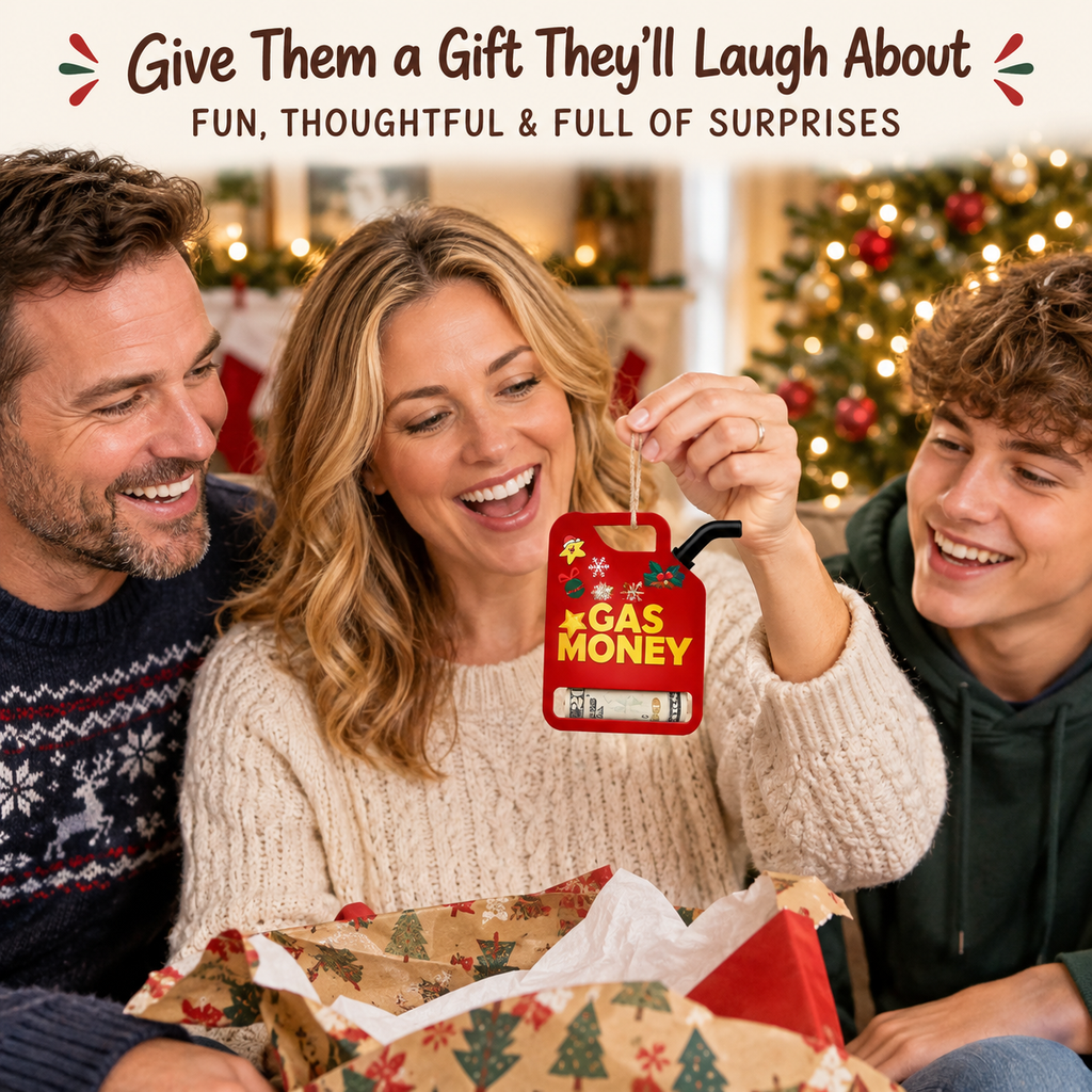 Gas Money Ornament Holds Cash™ – A Funny Christmas Gift for Drivers