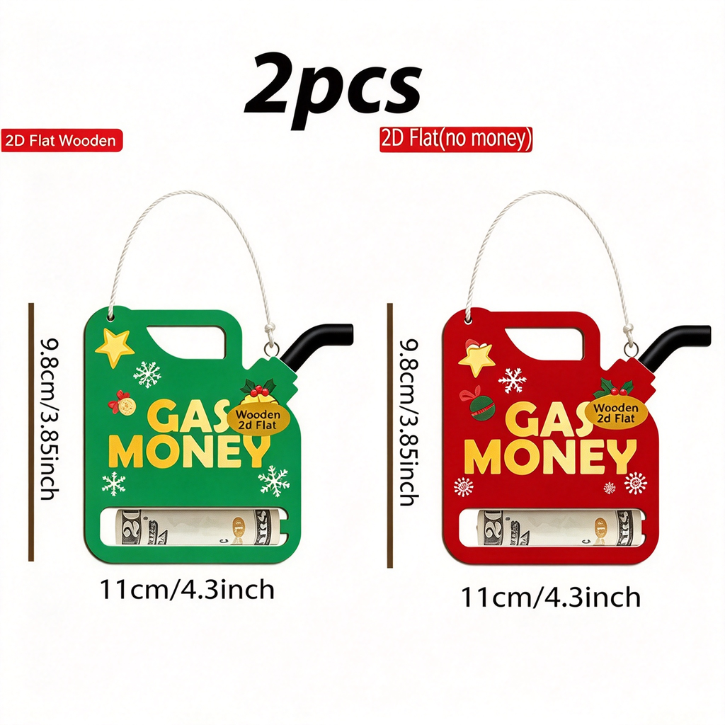 Gas Money Ornament Holds Cash™ – A Funny Christmas Gift for Drivers