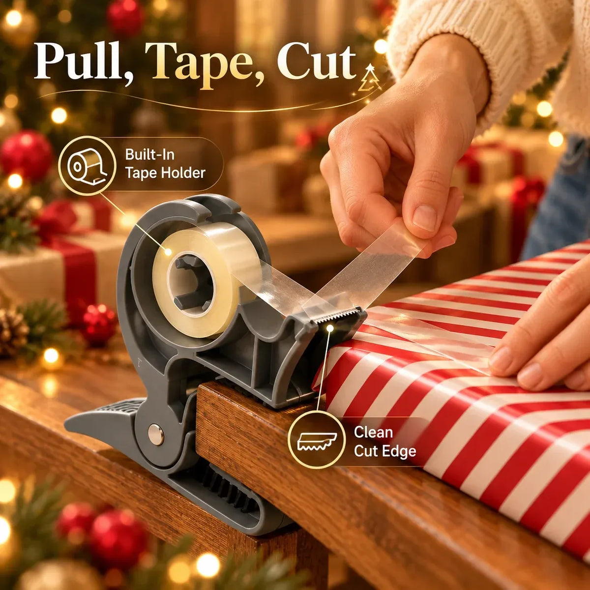 WrapEase™ Gift Wrapping Organizer – The Easy Way to Wrap Christmas Gifts
