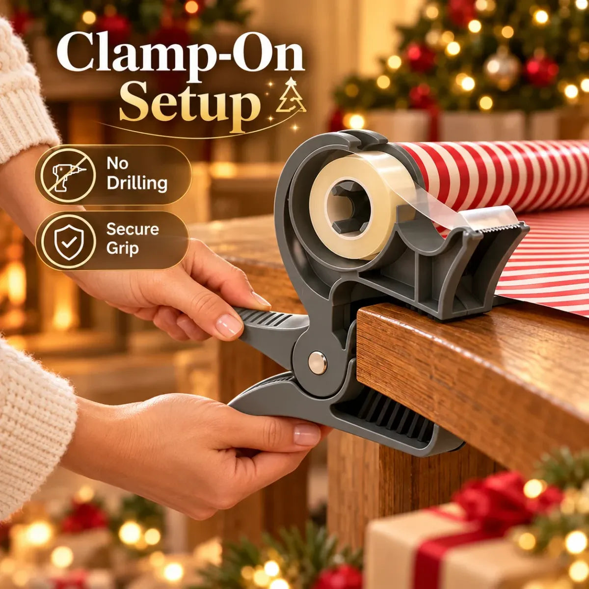 WrapEase™ Gift Wrapping Organizer – The Easy Way to Wrap Christmas Gifts