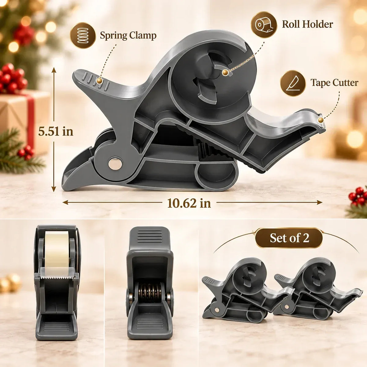 WrapEase™ Gift Wrapping Organizer – The Easy Way to Wrap Christmas Gifts