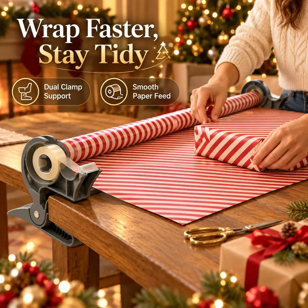 WrapEase™ Gift Wrapping Organizer – The Easy Way to Wrap Christmas Gifts