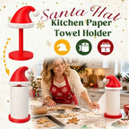 MerryHat™ Santa Hat Paper Towel Holder – Festive Christmas Kitchen Décor