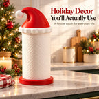 MerryHat™ Santa Hat Paper Towel Holder – Festive Christmas Kitchen Décor