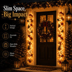 Glowing Christmas Door Hanger – 6 Festive Designs